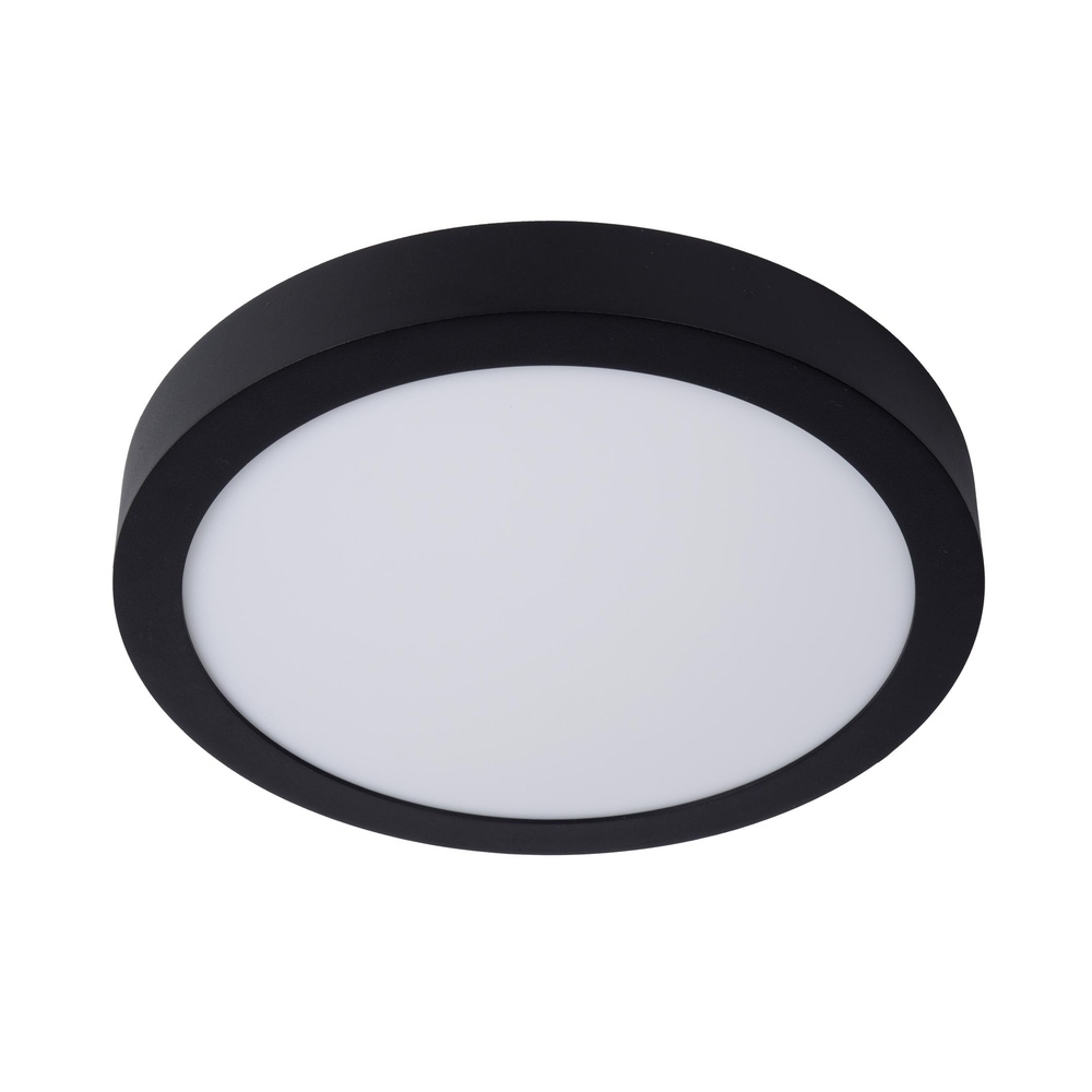 Lucide PlafonniereBrice-Led Ø 30cm - IP44 zwart - 28116/30/30